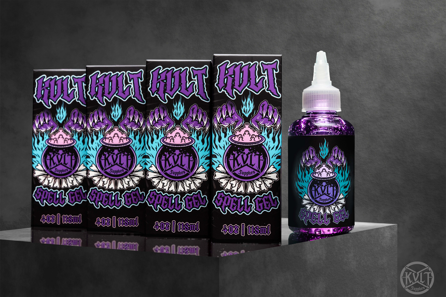 KVLT Supplies - Spell Gel (Stencil Gel) 4oz/118ml